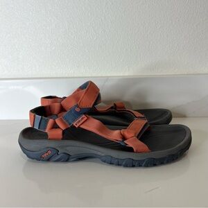 Teva Hurricane XLT2 Hiking Sandals Orange Gray Outdoor Sport Strap Men's Size 11